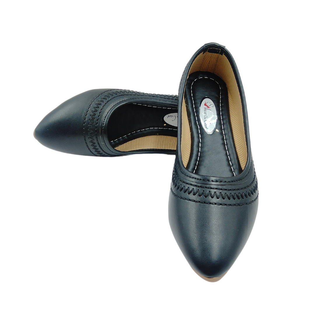 Shoe On Cart Black formal belly Shoe On Cart Black formal belly