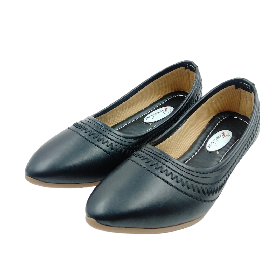 Shoe On Cart Black formal belly Shoe On Cart Black formal belly