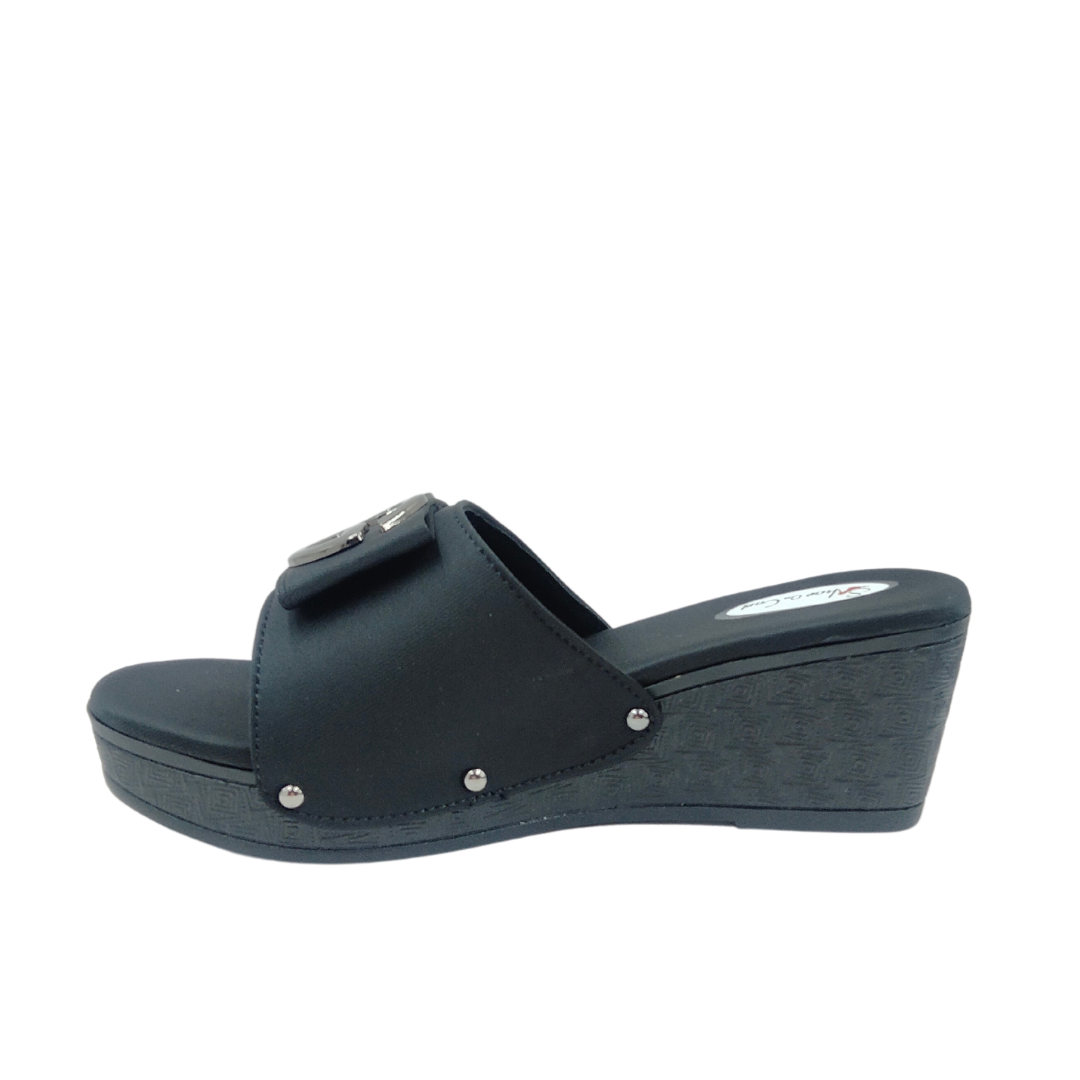 Black back open Platform Heels Black back open Platform Heels