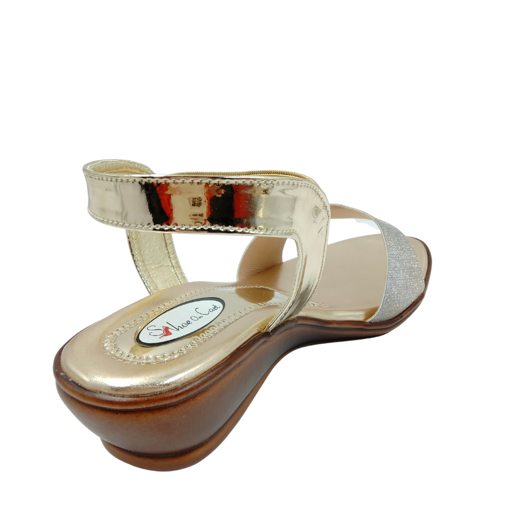Rainbow Golden Ankle Strap Heels Rainbow Golden Ankle Strap Heels